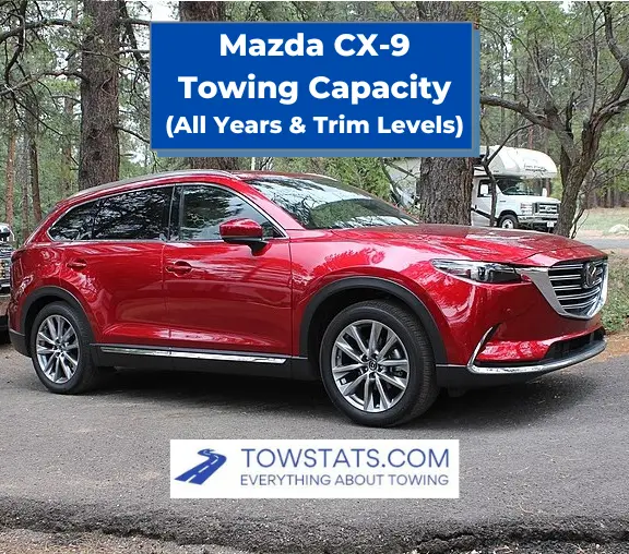 Mazda CX-9 Towing Capacity (All Years & Trim Levels)