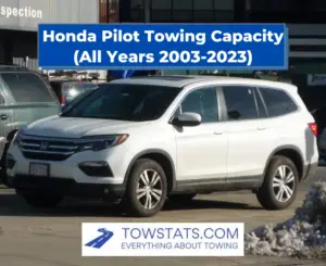 Honda Pilot Towing Capacity (All Years 2003-2023) - TowStats.com