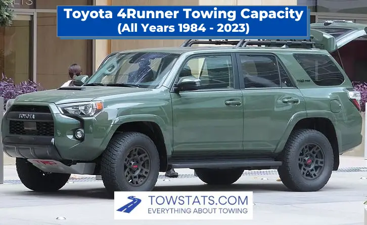Toyota 4Runner Towing Capacity