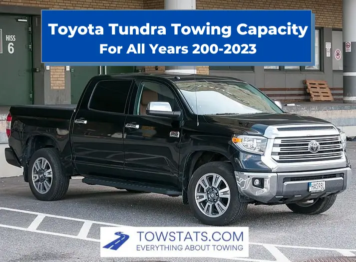 Toyota Tundra Towing Capacity