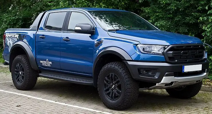 how much can a ford ranger tow