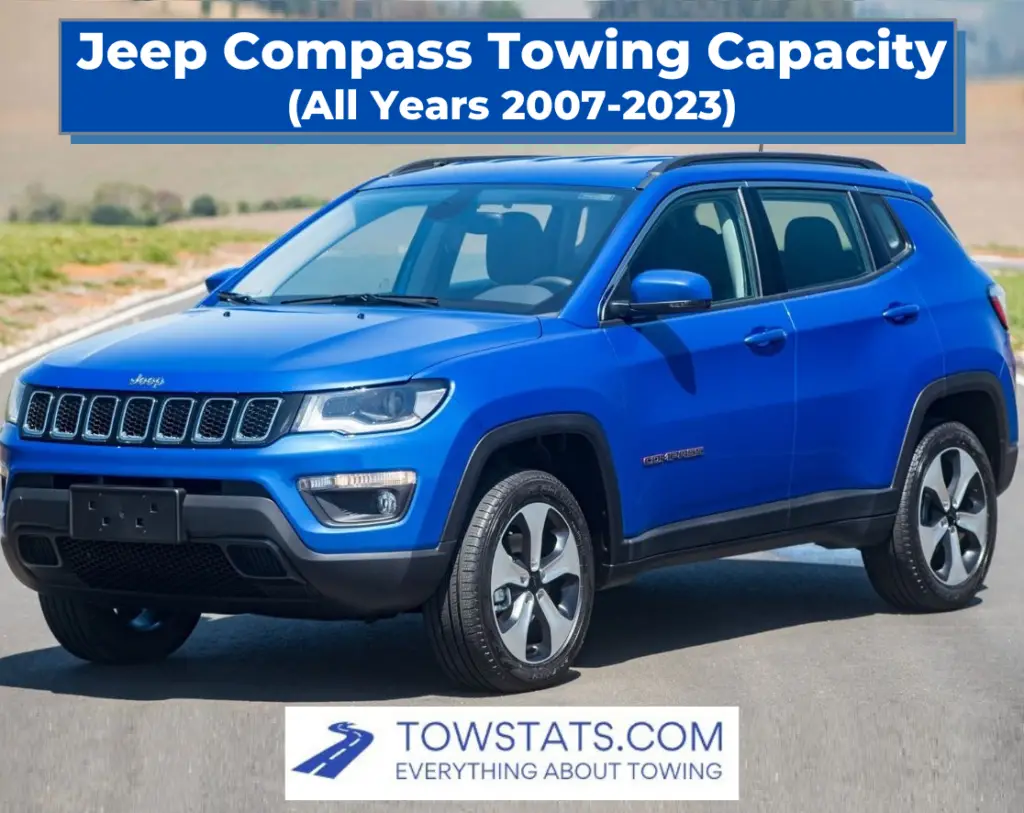 Jeep Compass Towing Capacity (2007 to 2023)
