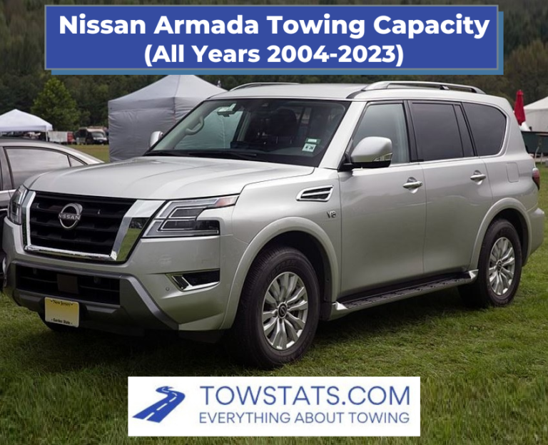 Nissan Armada Towing Capacity by Year (20042023)