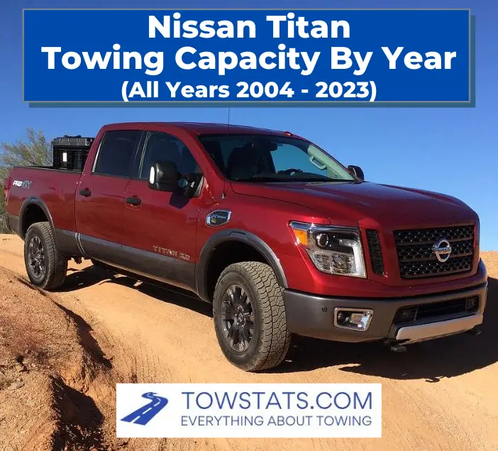 Nissan Titan Towing Capacity by Year