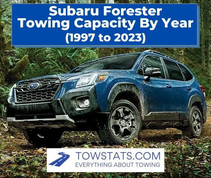 Subaru Forester Towing Capacity