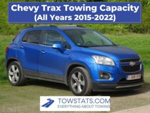 2019 chevy trax towing capacity