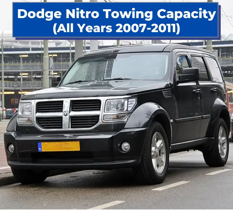 Dodge Nitro Towing Capacity