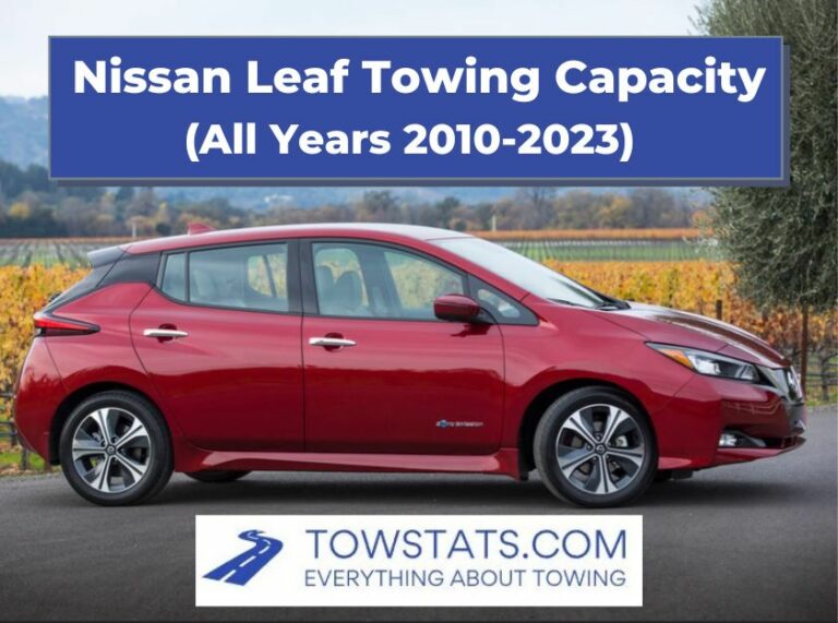 Nissan Leaf Towing Capacity by Year (20102024)
