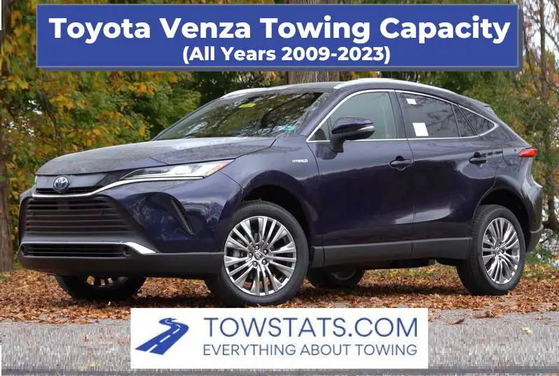 Toyota Venza Towing Capacity