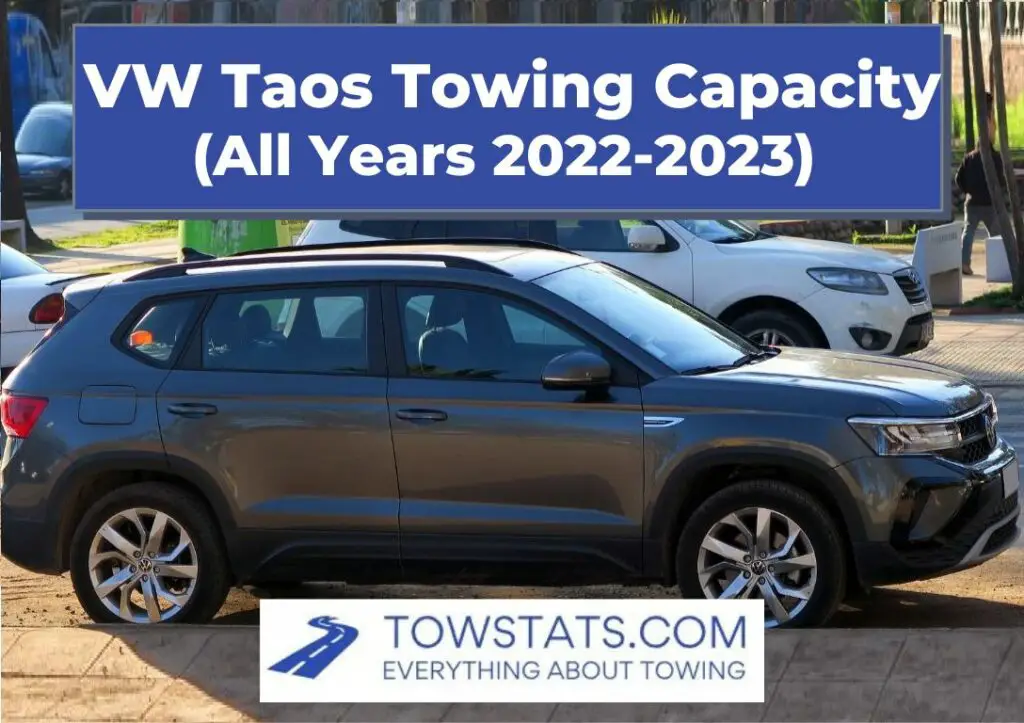 VW Taos Towing Capacity by Year (20222023)