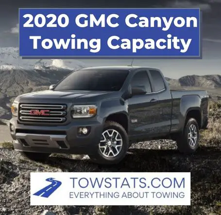2020 GMC Canyon Towing Capacity