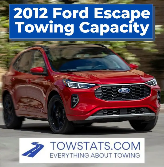 2012 Ford Escape Towing Capacity