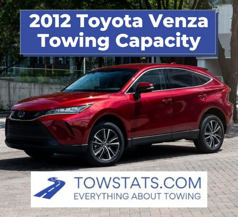 2012 Toyota Venza Towing Capacity