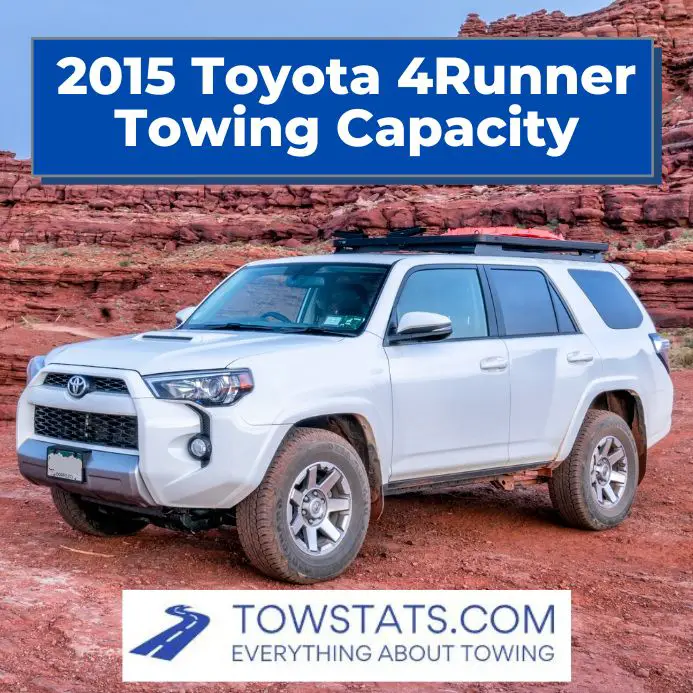 2015 Toyota 4Runner Towing Capacity