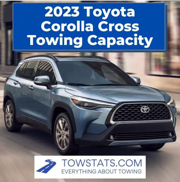 2023 Toyota Corolla Cross Towing Capacity