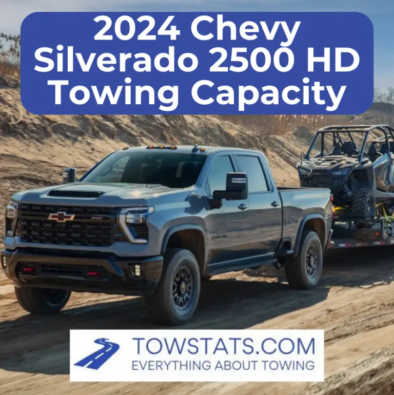 2024 Chevy Silverado 2500 HD Towing Capacity